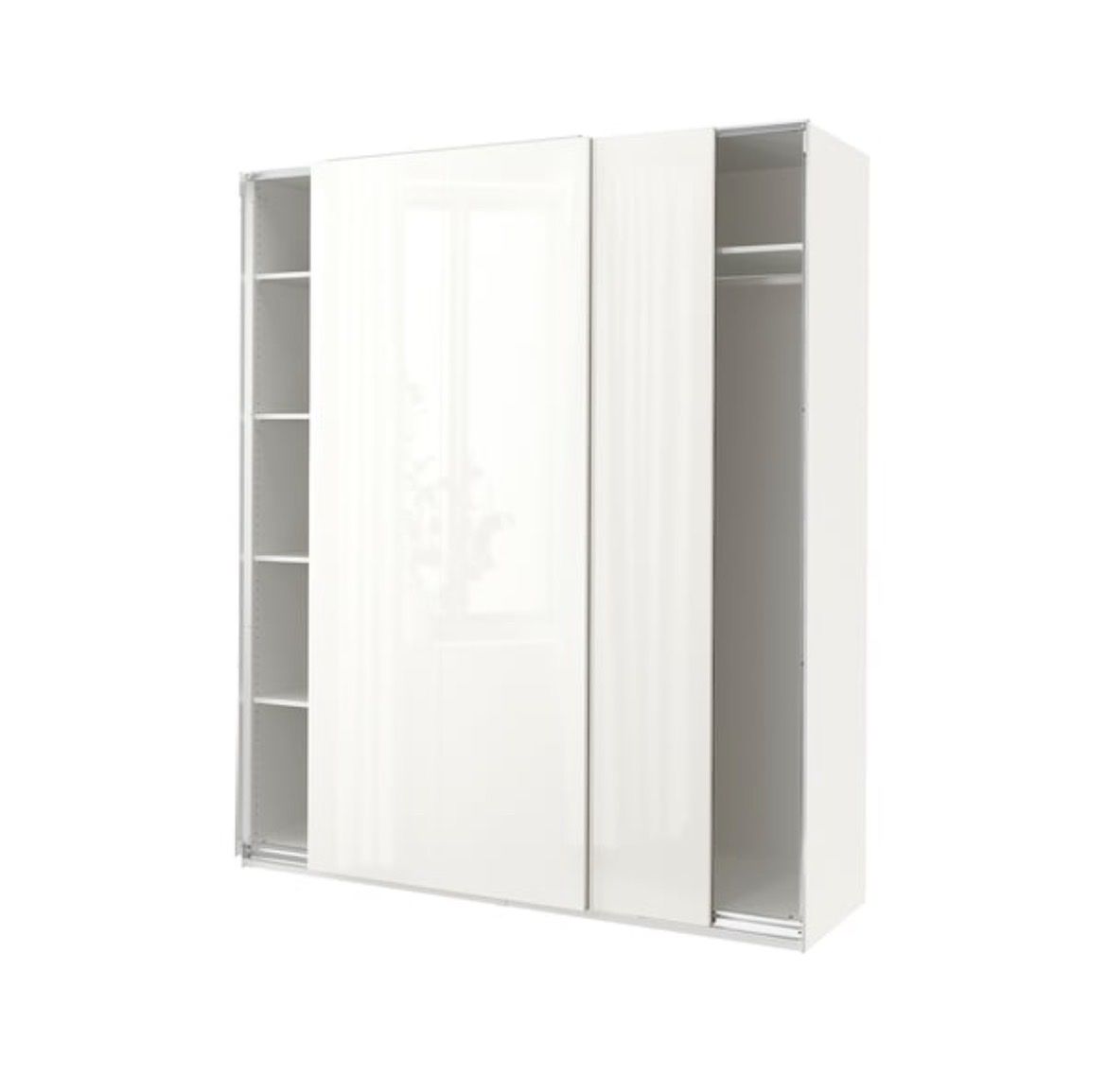 Ikea Armadi: IKEA PAX / HASVIK Kleiderschrank, weiss,  – Difettoso da Wil SG venduto da kle_5k82