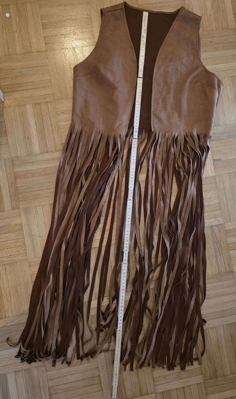 Gilet & Giacche senza maniche: Vintage Wild West Fransenweste - Einzigartiger Hingucker! – Nuovo (secondo la descrizione) da Horw venduto da Zedy01