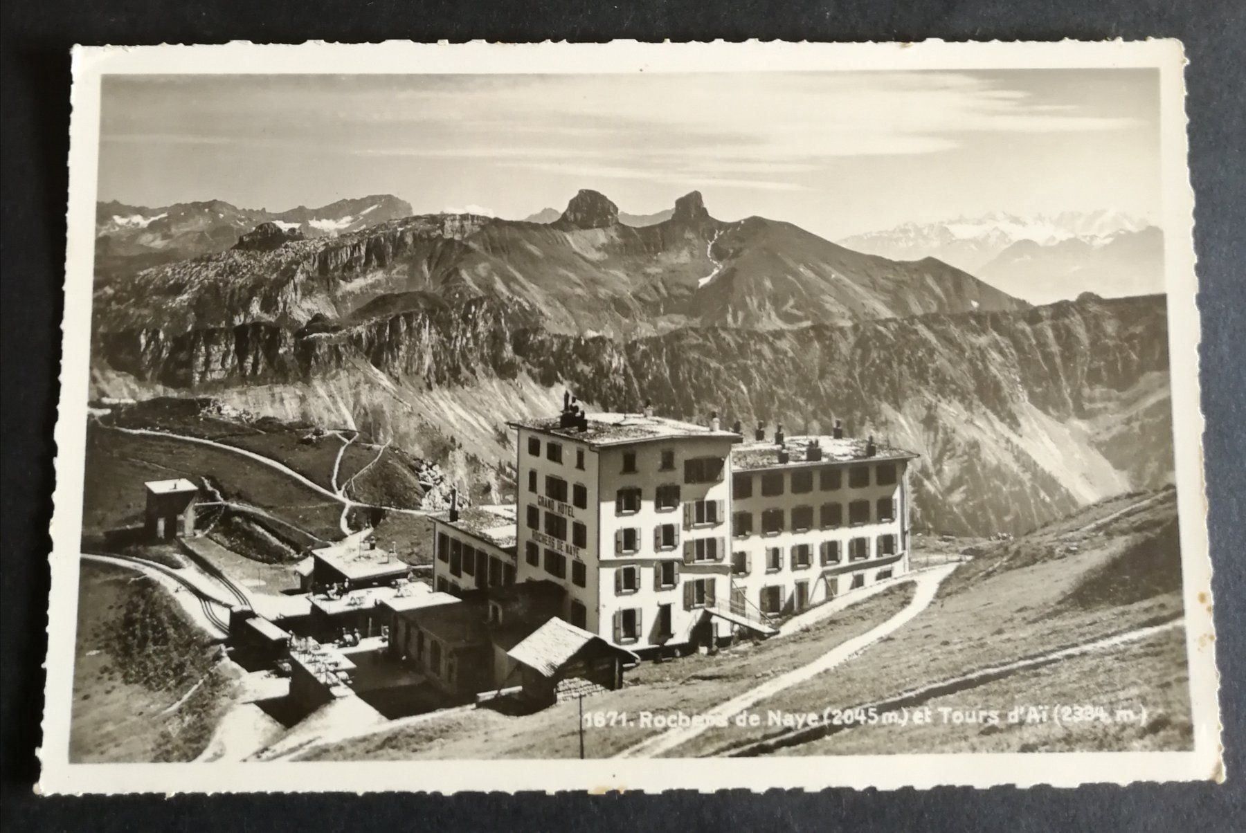 Cartoline postali: Rochers de Naye – Usato da Malans GR venduto da soboru