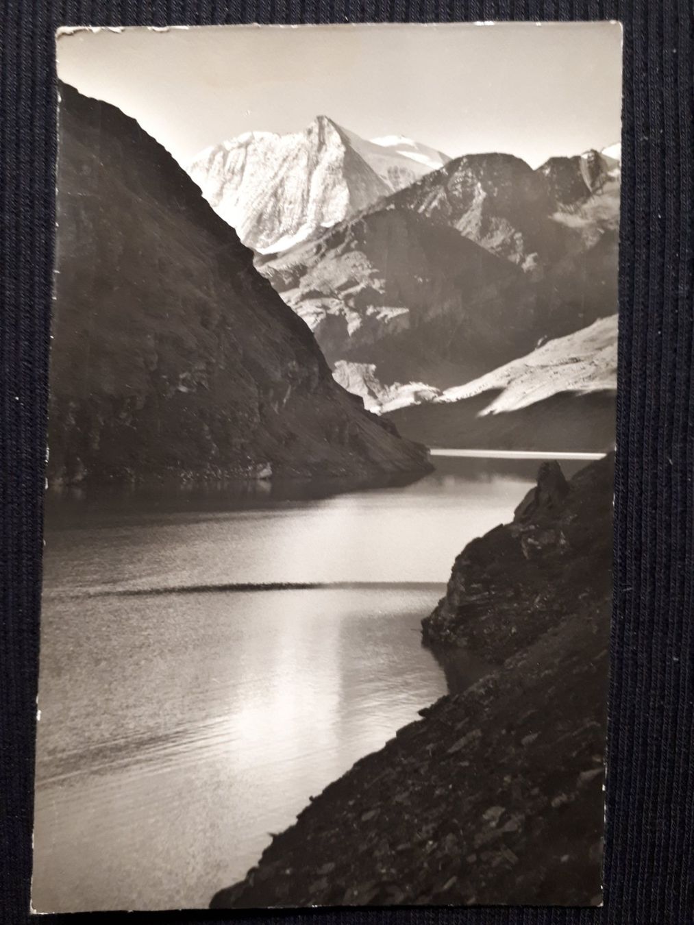 Ansichtskarten: LE LAC DE LA DIXENCE – Gebraucht aus Ponto Valentino von giorgia06