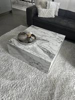 Couchtisch Marmoroptik