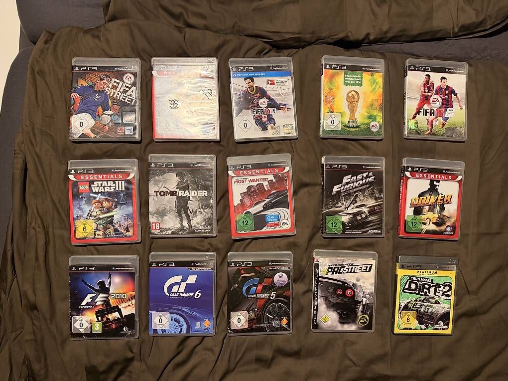 Spiele: Old School PS3 Gaming Bundle – Gebraucht aus Biberist von mar_y85l