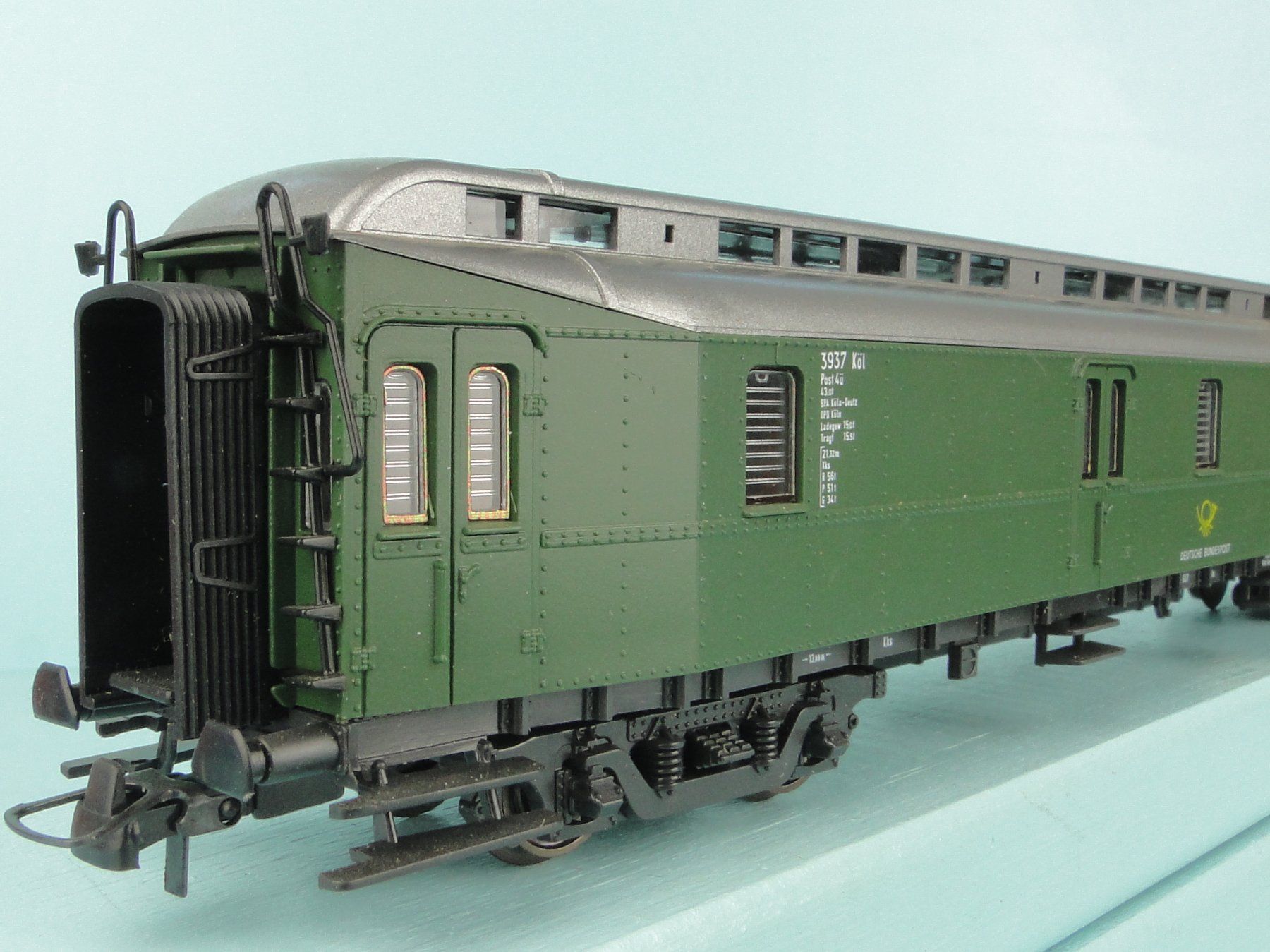 Roco Modellini di ferrovie: Roco 44454 H0 Hecht Bahnpostwagen – Usato da Bülach venduto da cann11 4