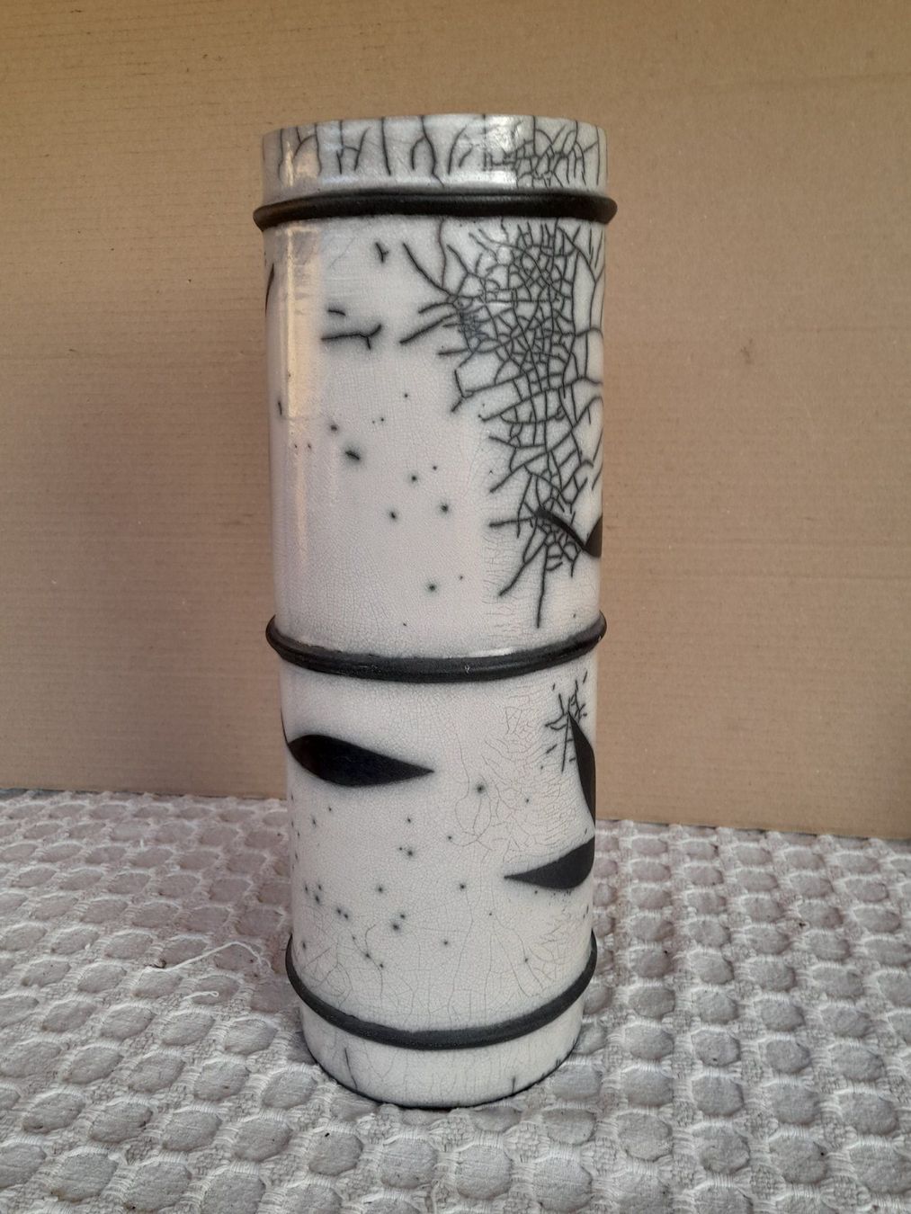 Vasi & Recipienti: RAKU Vase Zylinderförmig – Usato da Thun venduto da Treff.....e 3