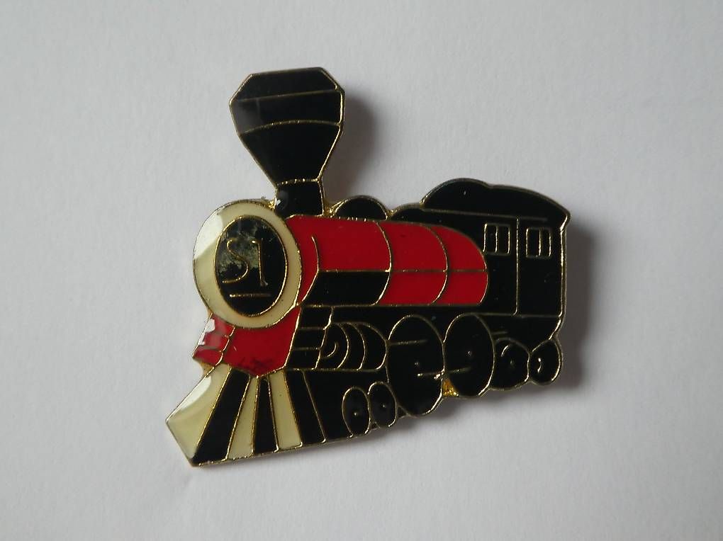 Placchette & Badge: 2 Pins, Motive von Lokomotiven. – Usato da Andelfingen venduto da Annegret06 1