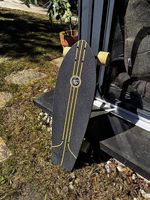 Oxelo Skateboard mit originalem Fishtail-Cruiser