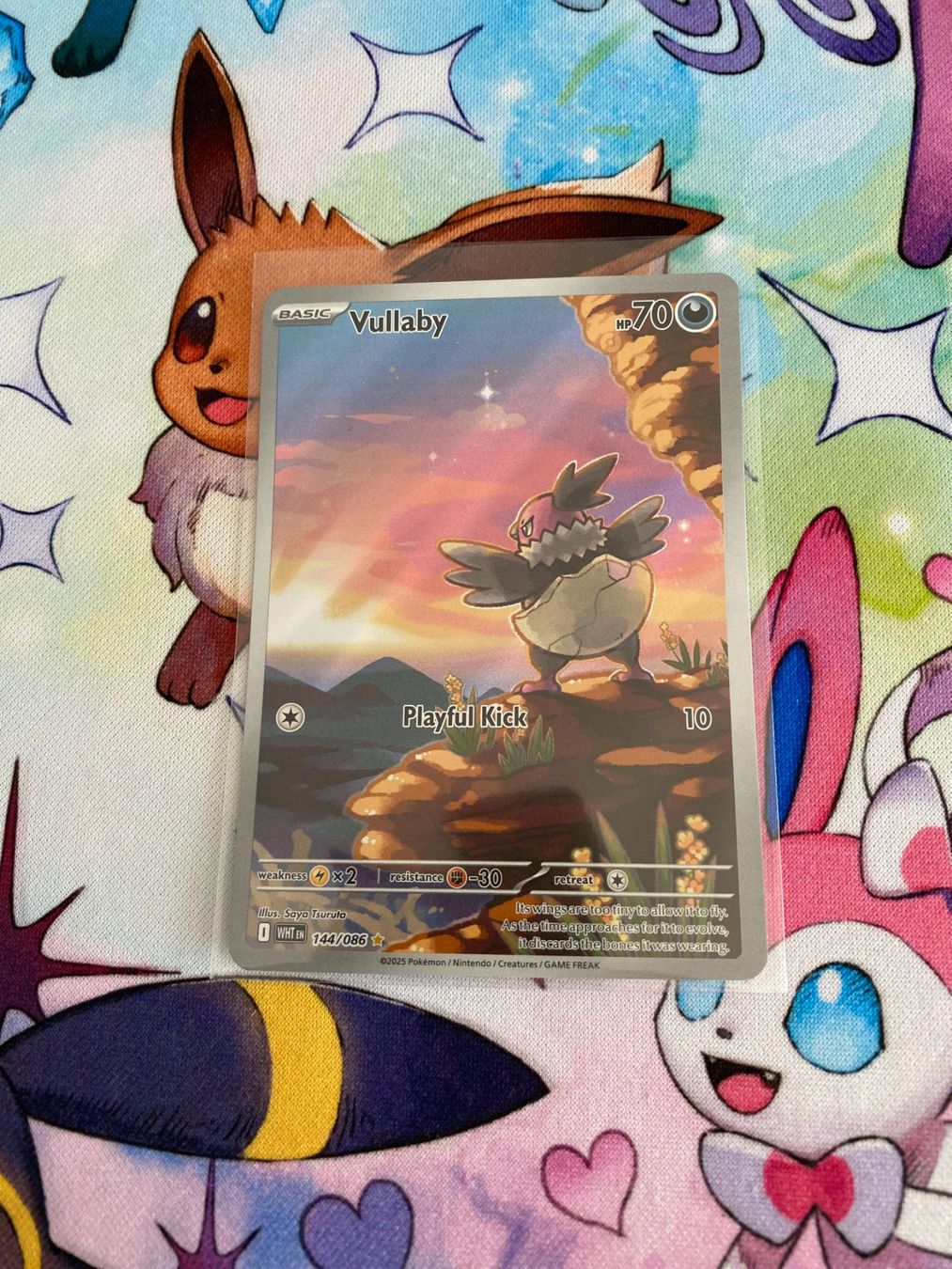 Pokémon Carte collezionabili: Pokemon Vullaby 144/086 WHT – Usato da Grindelwald venduto da TSG-G-Town