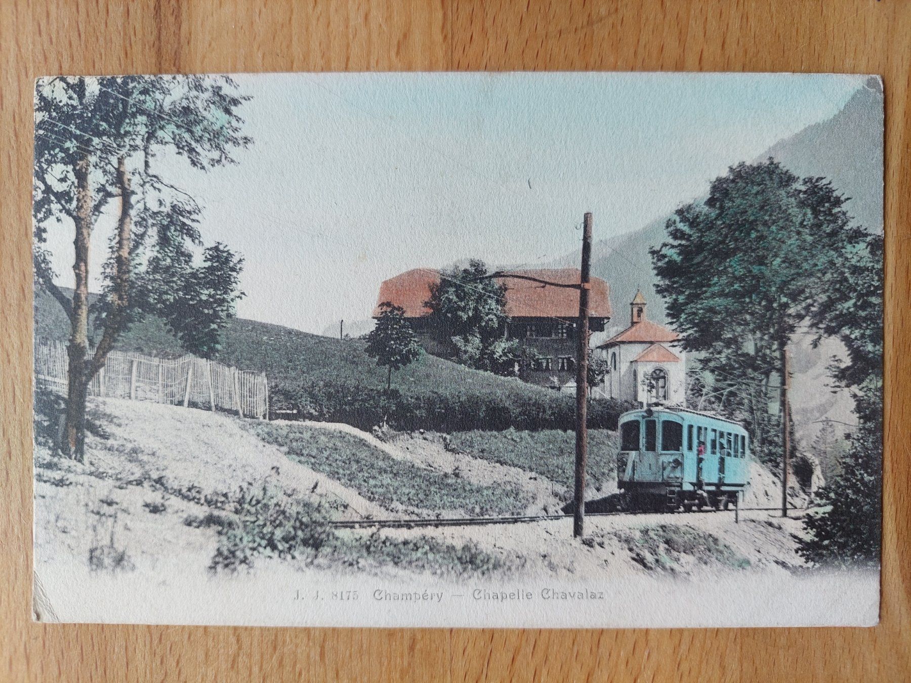 Cartoline postali: AK Champery mit Bahn – Usato da Obfelden venduto da Foto_Bild_Kunst_Buch