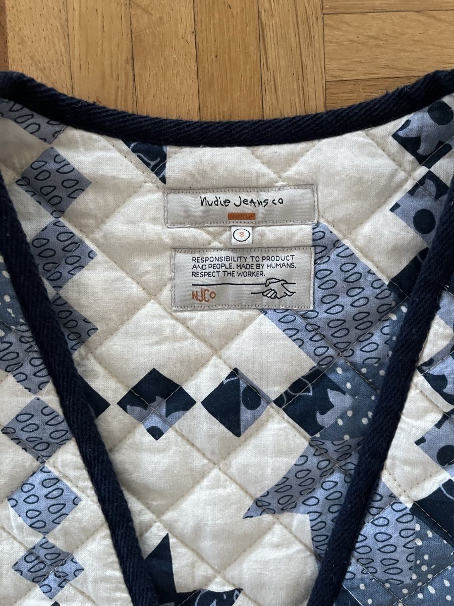 Gilets & Westen: Nudie Jeans - Patchwork Weste Gr. S – Neu (gemäss Beschreibung) aus Unterseen von BiancaNBozo 2