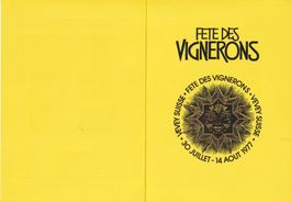 Fête des Vignerons Vevey 1977 PTT