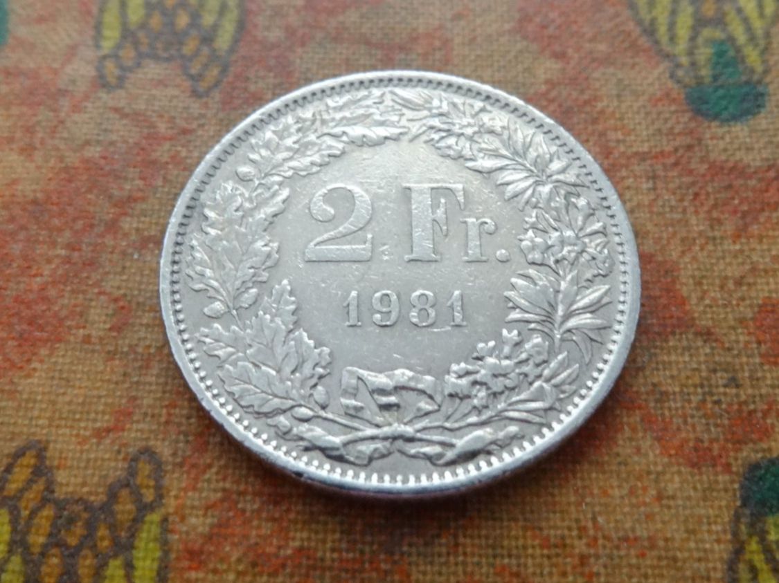 Toutes les monnaies: 2 Fr. 1981 – D'occasion à Romanel-sur-Lausanne par Swift13