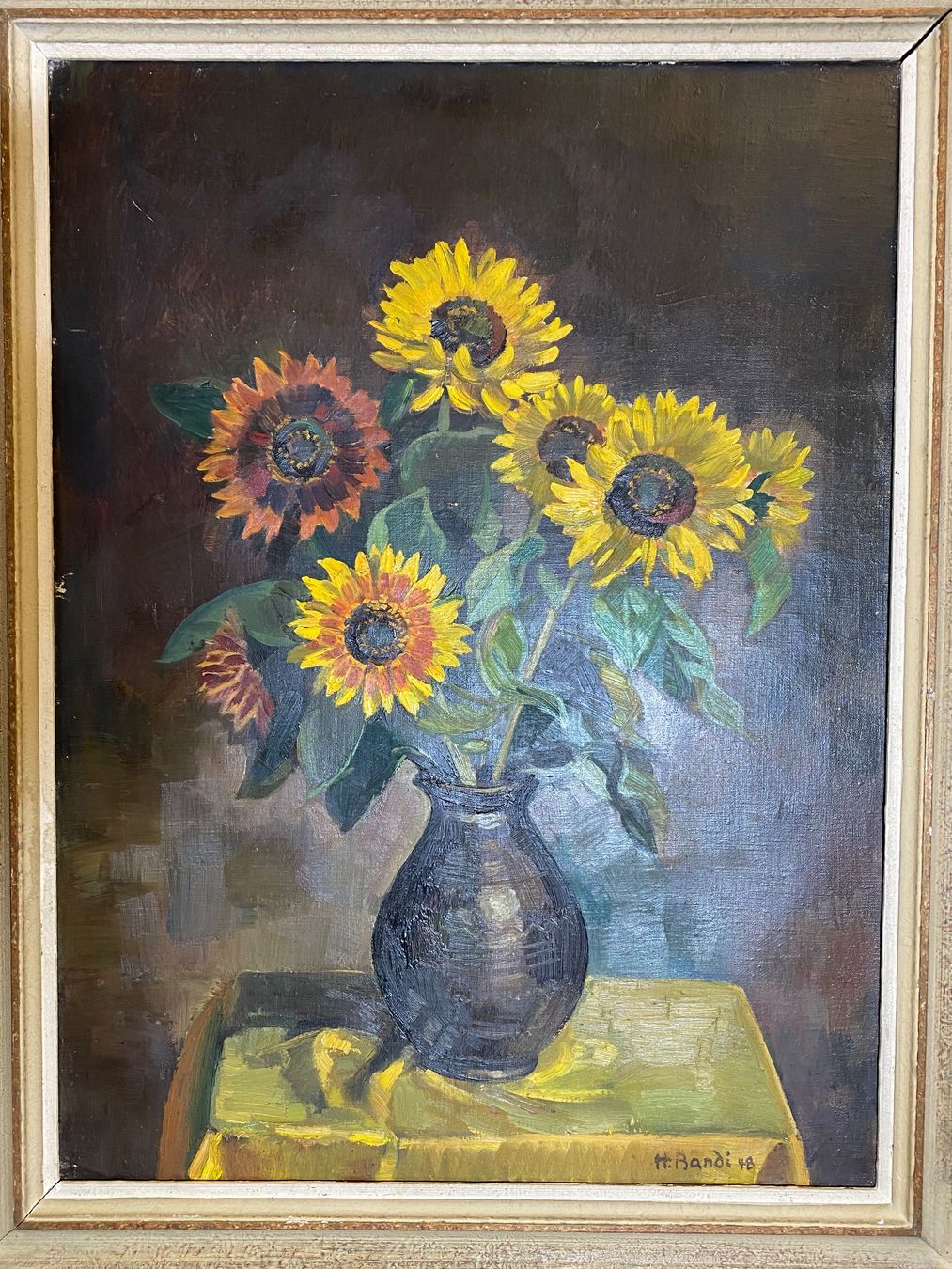 Dipinti: Ölgemälde Hans Bandi 1948/ Gross🌻🌻🌻 – Usato da Utzigen venduto da Lasagne99 2