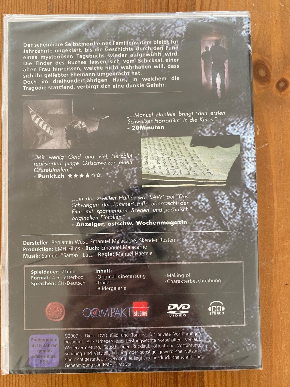 Tutti i DVDs: Das Tagebuch DVD – Nuovo e nell'imballaggio originale da St.Gallen venduto da kingsamas 1