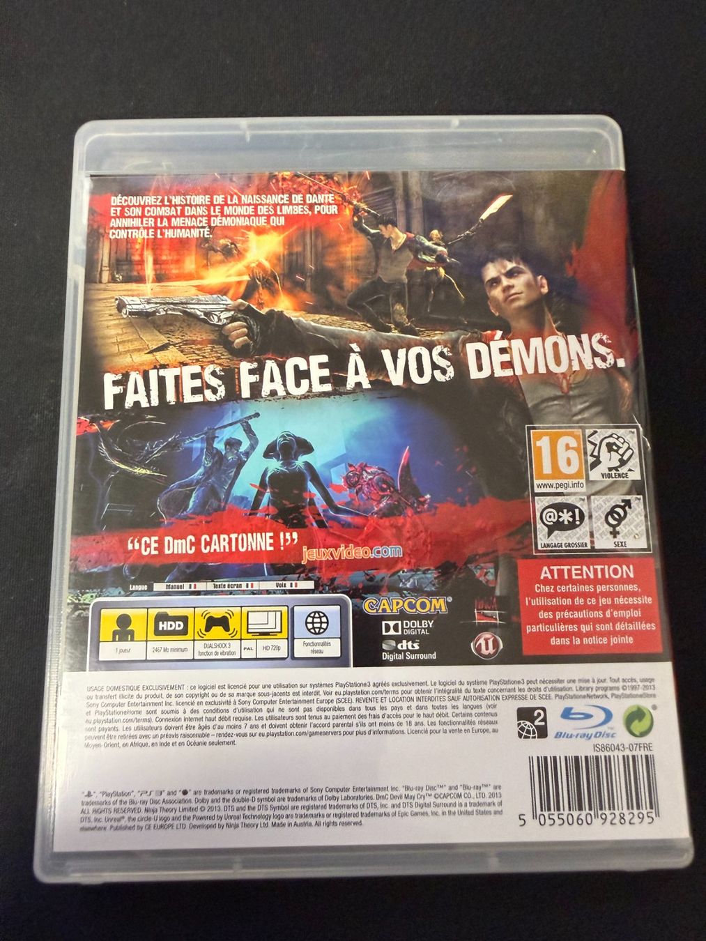 Sony Jeux: DMC Devil May Cry - PS3 – D'occasion à Pont-de-la-Morge par Darfal 2