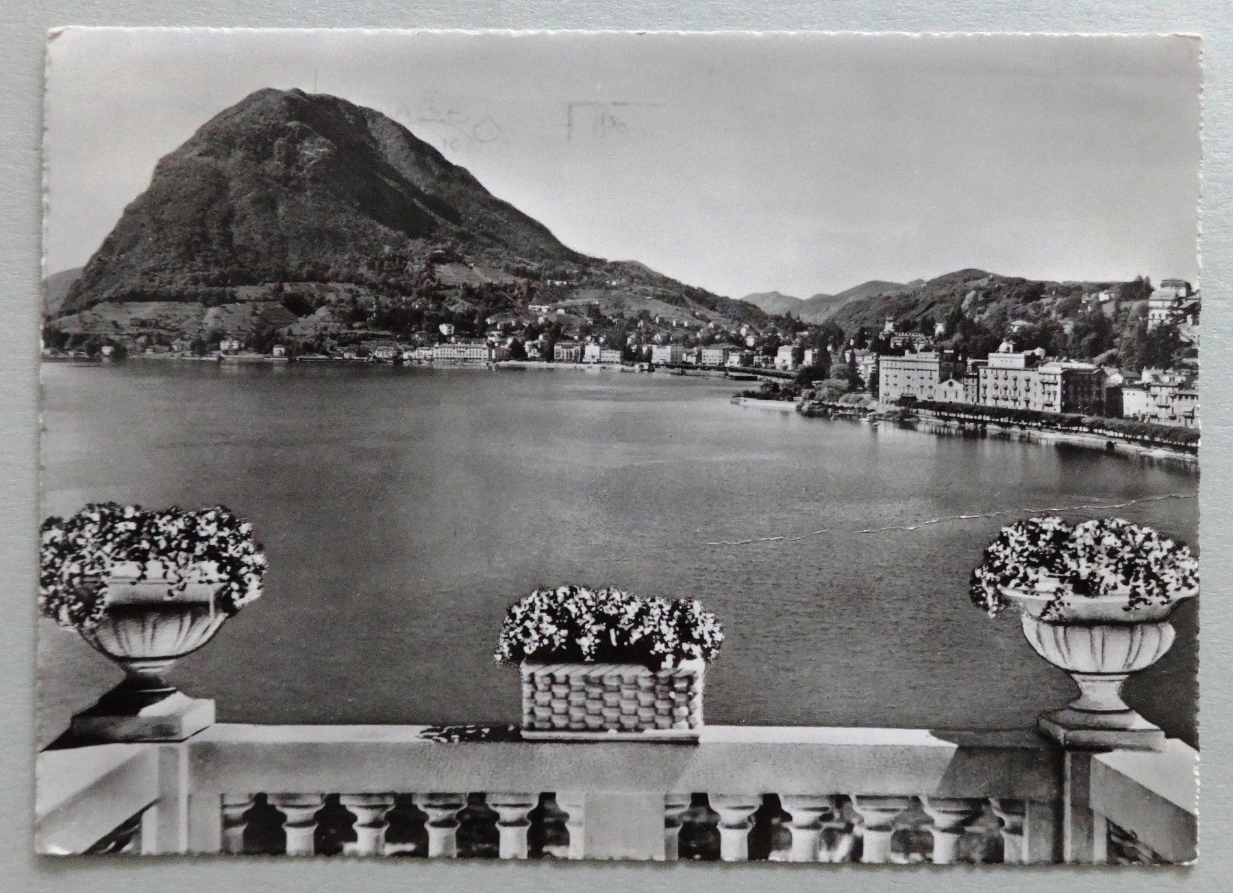 Ansichtskarten: Lugano, Monte S. Salvatore – Defekt aus Fétigny von Billy2miny