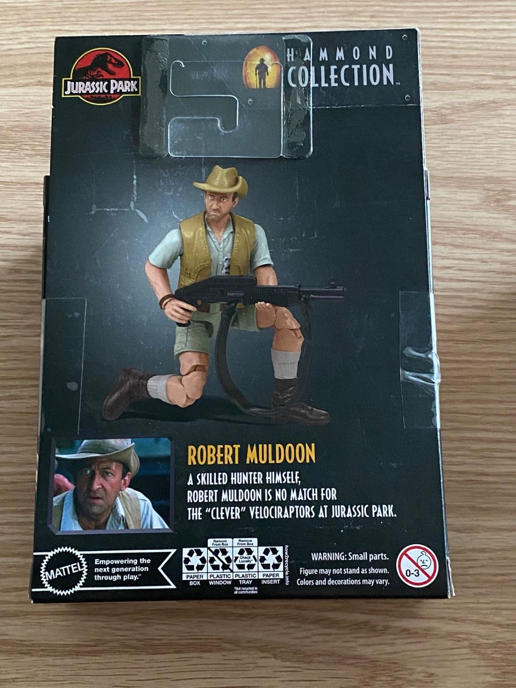 Figuren: Jurassic Park Hammond Collection Robert Muldoon – Neu und originalverpackt aus Ennetmoos von Zenvo 1