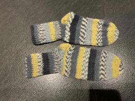 Handgestrickte Socken Gr. 34/35 Fusslänge 19 cm