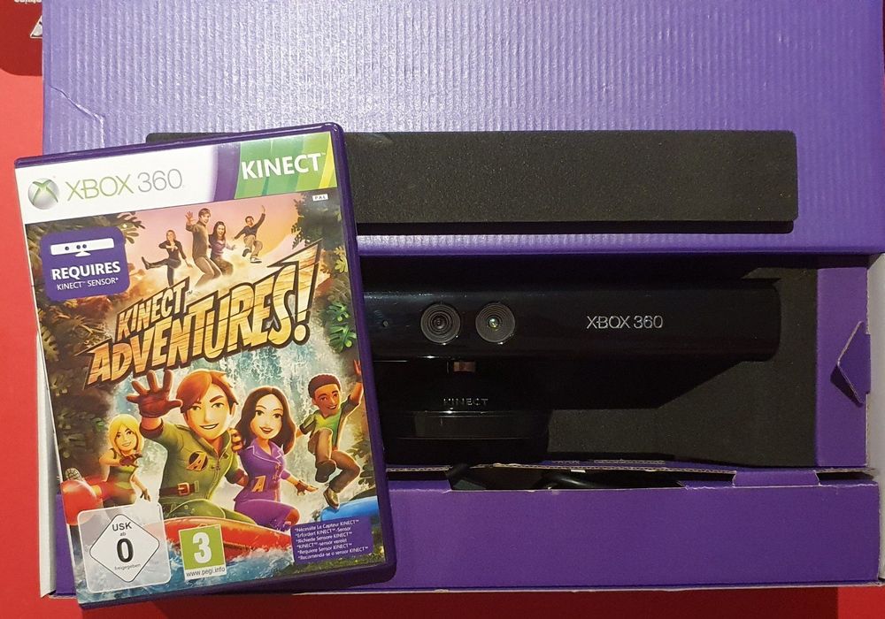 XBOX 360 Kinect Sensor + Game + Extra AC Adapter Kaufen auf Ricardo