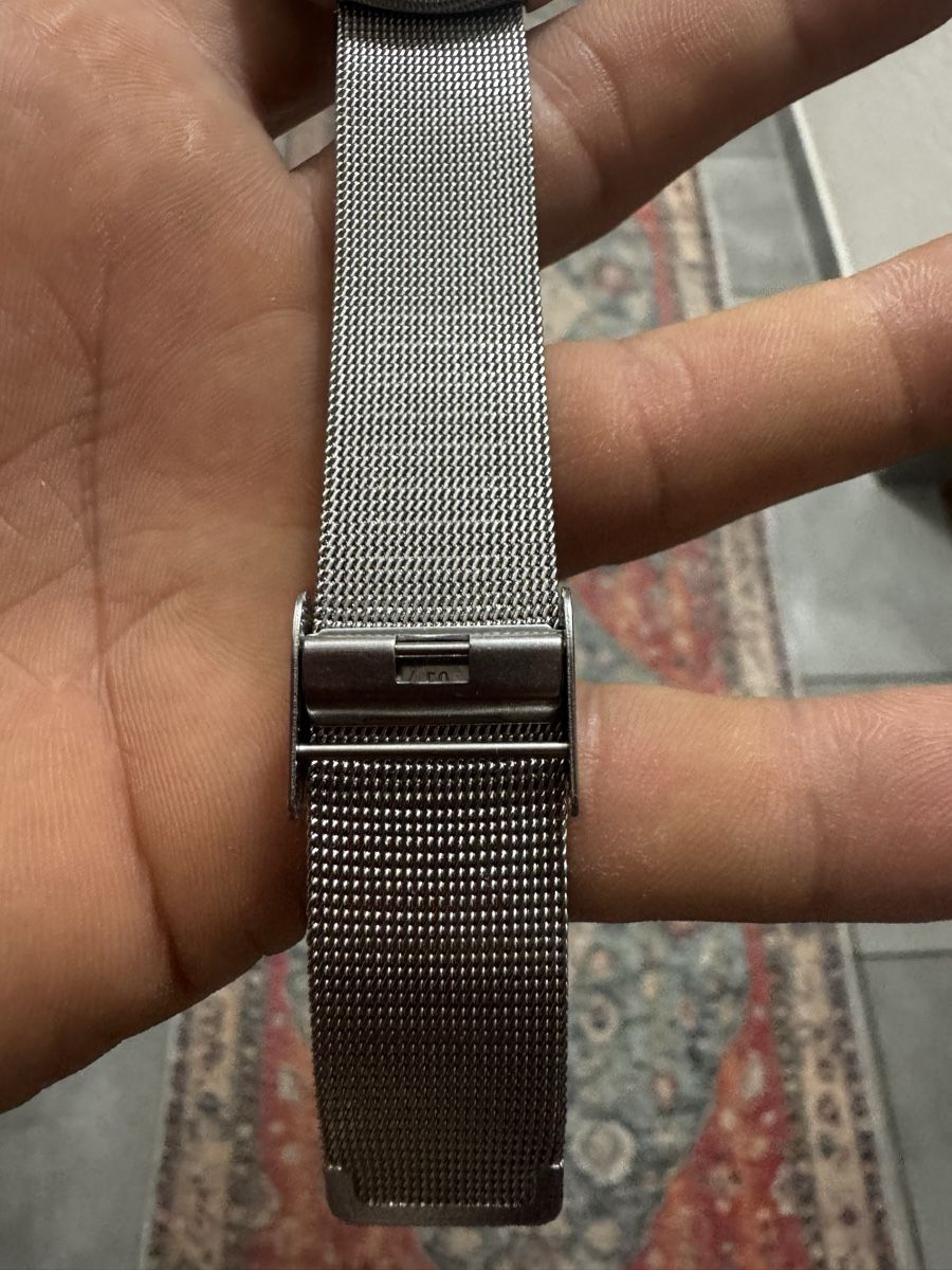 Orologi: Armbanduhr silber weiss Mesh  – Usato da Gerlafingen venduto da naj_vj8s 3
