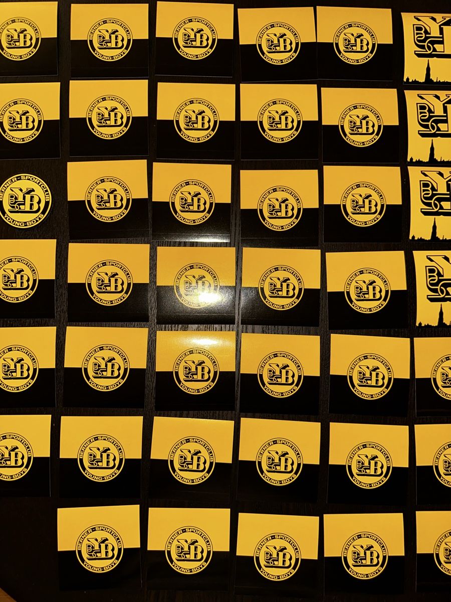 Aufkleber: BSC YB Fan Sticker Set (60 Stk.)  – Neu (gemäss Beschreibung) aus Bern von  1