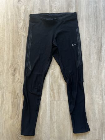 Nike Laufhose Dri-Fit schwarz, Gr M