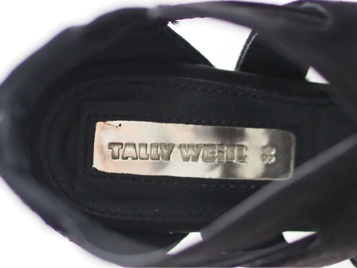 Tally Weijl Scarpe da donna: Schwarze glitzer High Heels Gr. 36 – Usato da Neftenbach venduto da litta_00 3