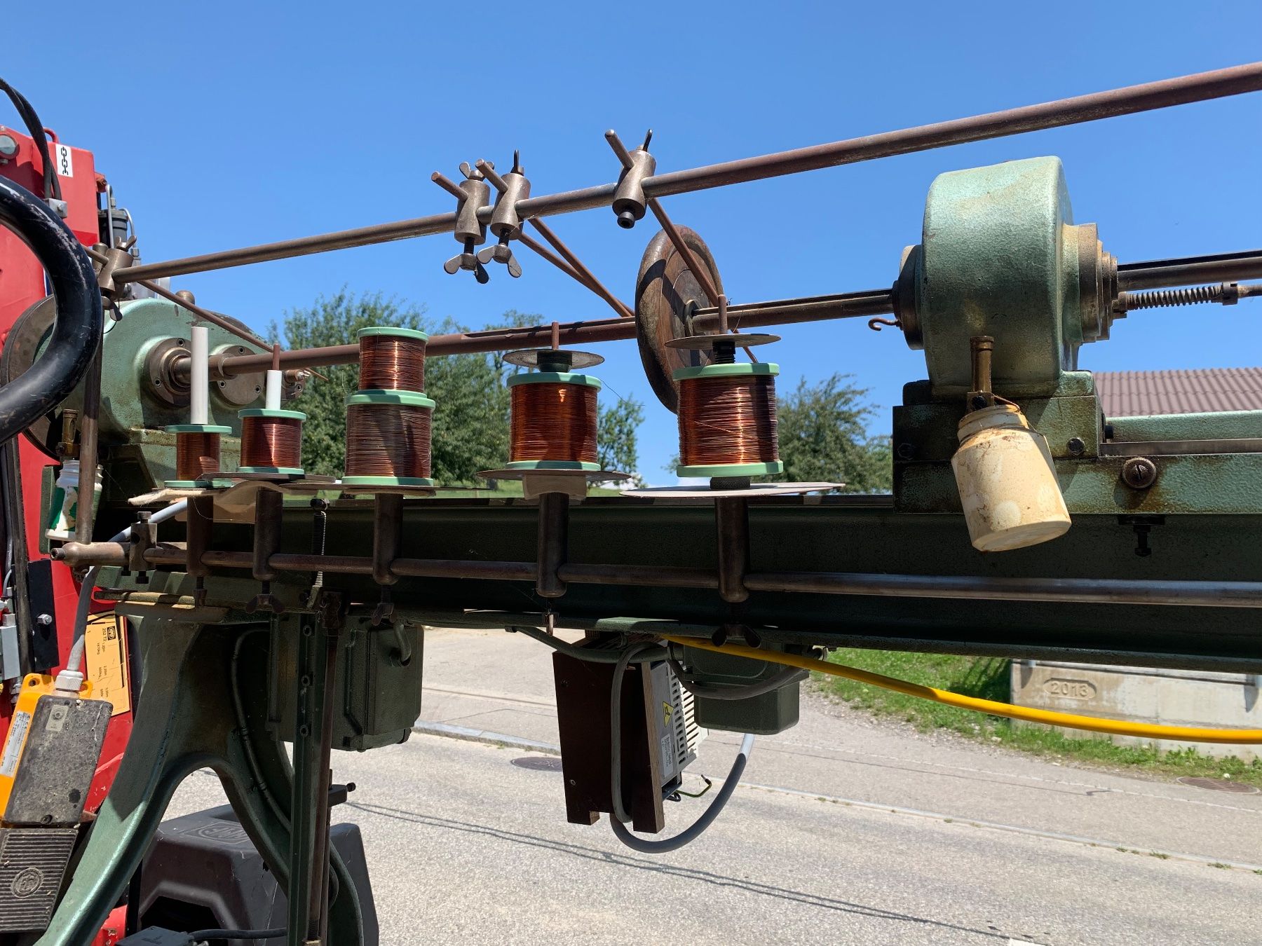 Tutte le macchine: Draht Saiten Wickelmaschine – Nuovo (secondo la descrizione) da Holziken venduto da Timbergrizzly 3