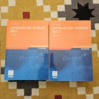 Lehrbuch der Analysis Teil 1+2