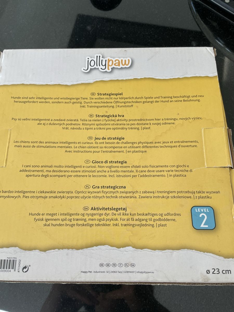 Giocattoli: Jolly Paw Interactive Puzzle Game for Dogs - Level 2 – Usato da Waedenswil venduto da Paps04 2