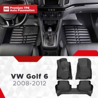 5D Premium Auto Fussmatten für Volkswagen Golf 6  2008-2012