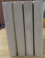 Lot de 4 classeurs Lindner  blanc et 1 classeur Linder rouge