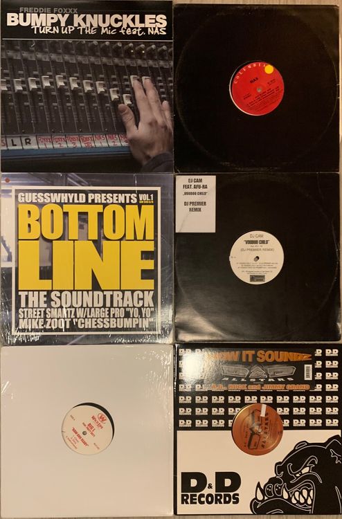 6xRAP Maxi Lp‘s BUMPY KNUCKLES/NAS/AFU-RA/BIG L/… (Gebraucht) in ...