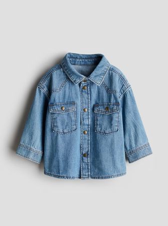 H&M Baby Jeans Hemd - Gr. 98 - NEU