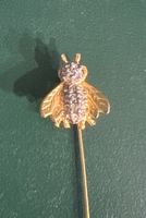 Wunderschöne Vintage Anstecknadel Biene Goldfarben!