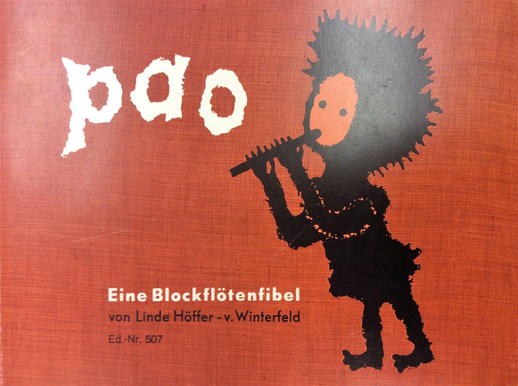 Libri: Pao - Eine Blockflötenfibel – Nuovo e nell'imballaggio originale da Davos-Platz venduto da musikhauskollegger