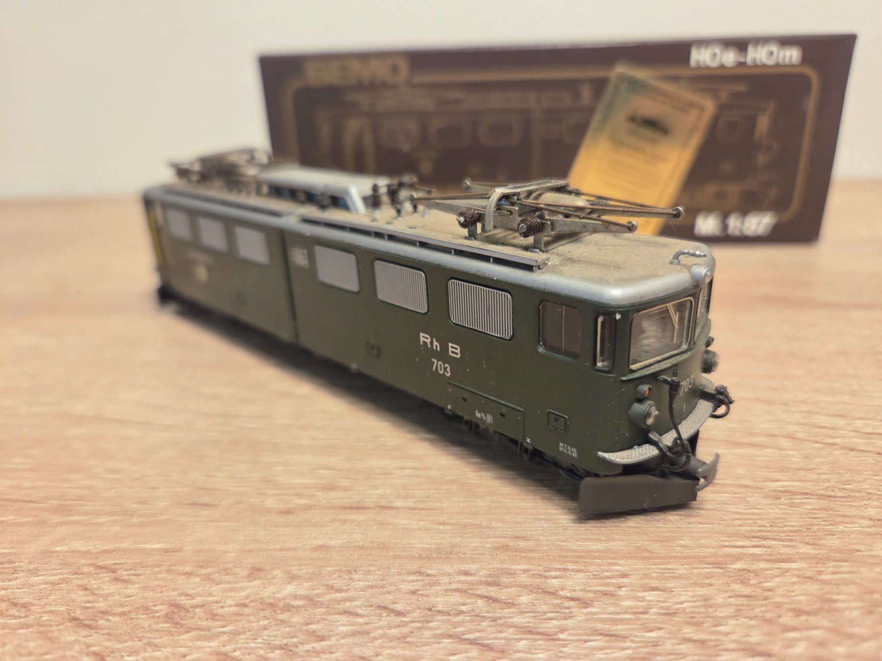 BEMO 1254 114 RhB Ge 6/6 II 704 (Neu (gemäss Beschreibung)) in Olten