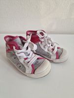 Mädchen Sneaker Venice Gr. 24 Weiss Pink Grau
