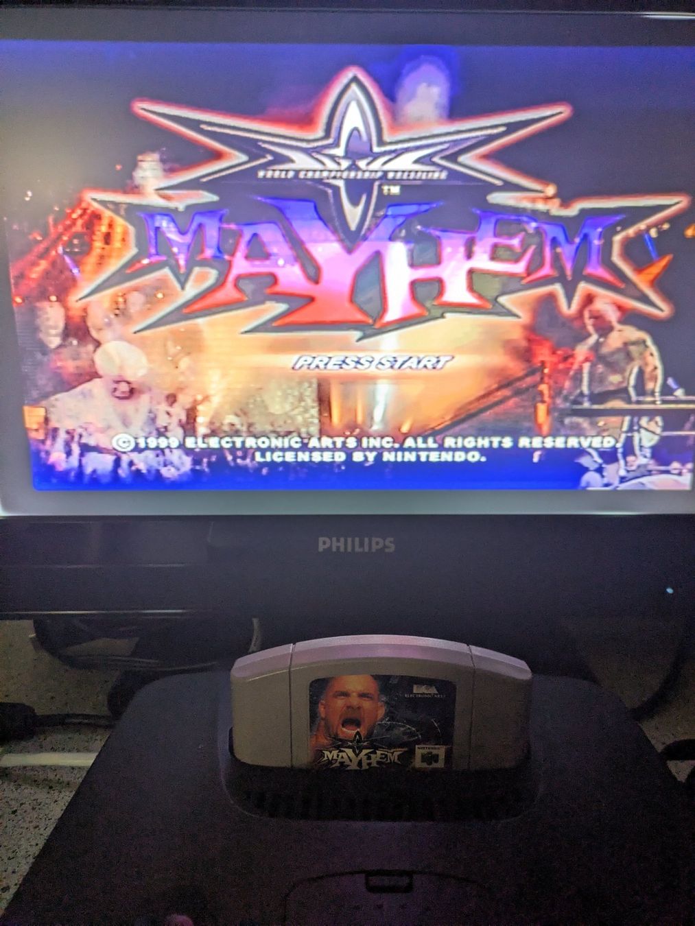 Nintendo Giochi: N64 WCW Mayhem – Usato da Bubikon venduto da el-ectronico 3