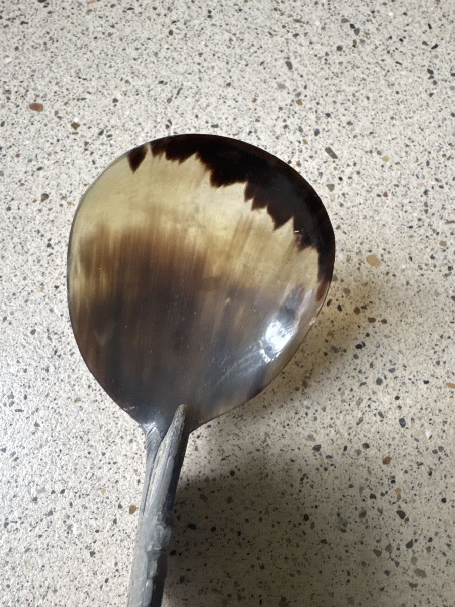 Cucchiai: Vintage Asien Servierlöffel Drachen Horn – Nuovo (secondo la descrizione) da Brütten venduto da Rod816 3