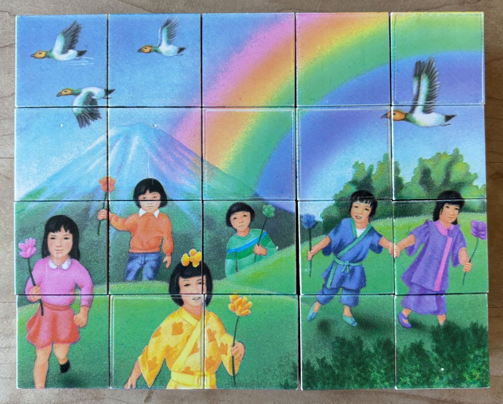 Puzzles: UNICEF, Klötzli-Puzzle – D'occasion à Füllinsdorf par Bubnik 5