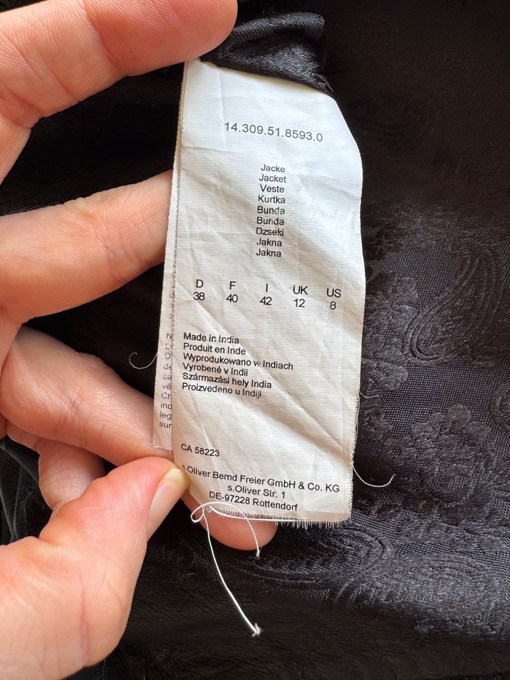 S.Oliver Giacche: s. Oliver 100% echte Lederjacke Damen Grösse 38 – Usato da Berg am Irchel venduto da Zweiti_Chance 7