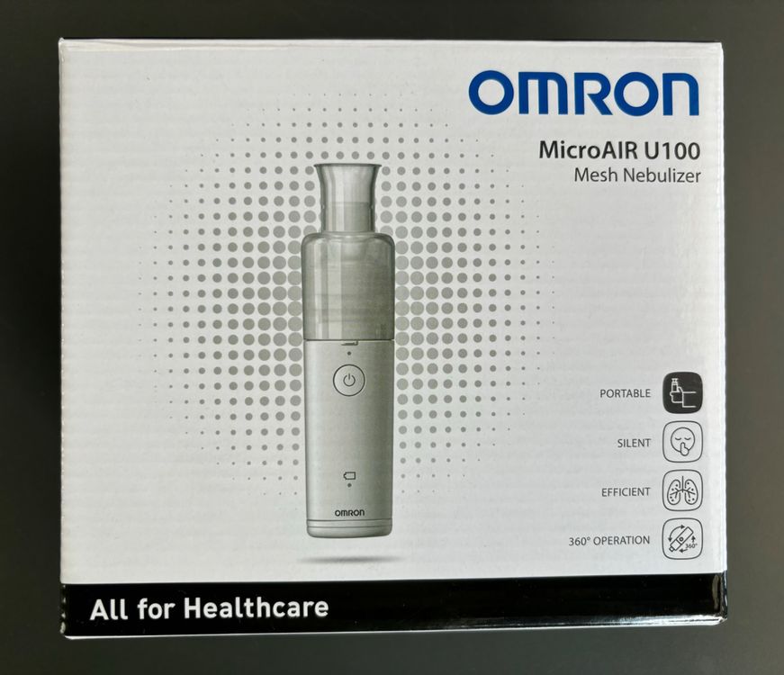 Inhalationsgerät Mesh Nebulizer MicroAir U100 Omron | Kaufen auf Ricardo