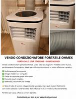VENDO CONDIZIONATORE PORTATILE OHMEX USATO SOLO UNA STAGIONE