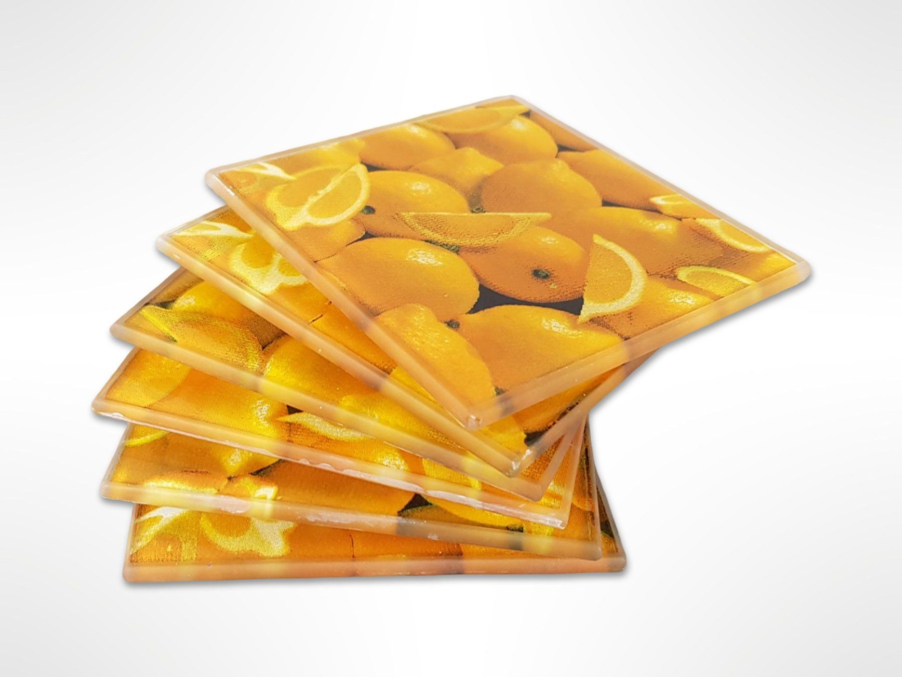 Sottobicchieri: Glasuntersetzer-Set Zitronen 6-teilig – Usato da Suhr venduto da Restwert_Suhr 3