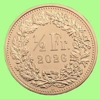 50 Rappen 2026 stgl. aus Münzsatz
