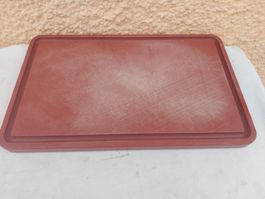Schneidbrett aus Kunststoff 53x32,5 cm Rot