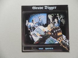 LP Deutschland Thrash Heavy Metal Grave Digger 1986 War Game