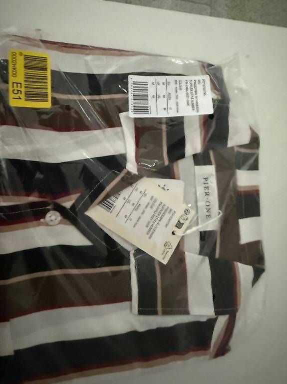Camicie: Hemd- khaki – Nuovo e nell'imballaggio originale da Lufingen venduto da psh_flm5 1