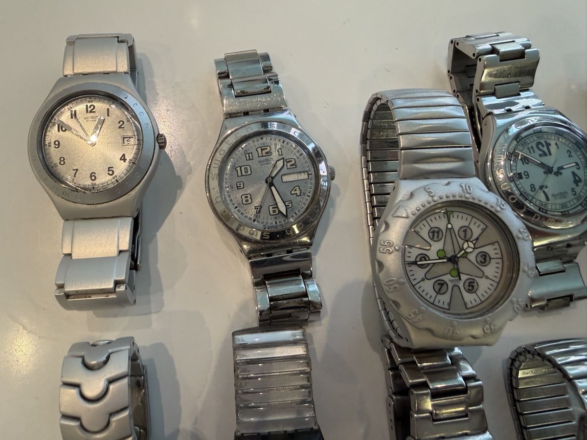 Swatch Uhren: IRONY & CHRONO Collection -12 SWATCH – Gebraucht aus Lufingen von Rac0 6