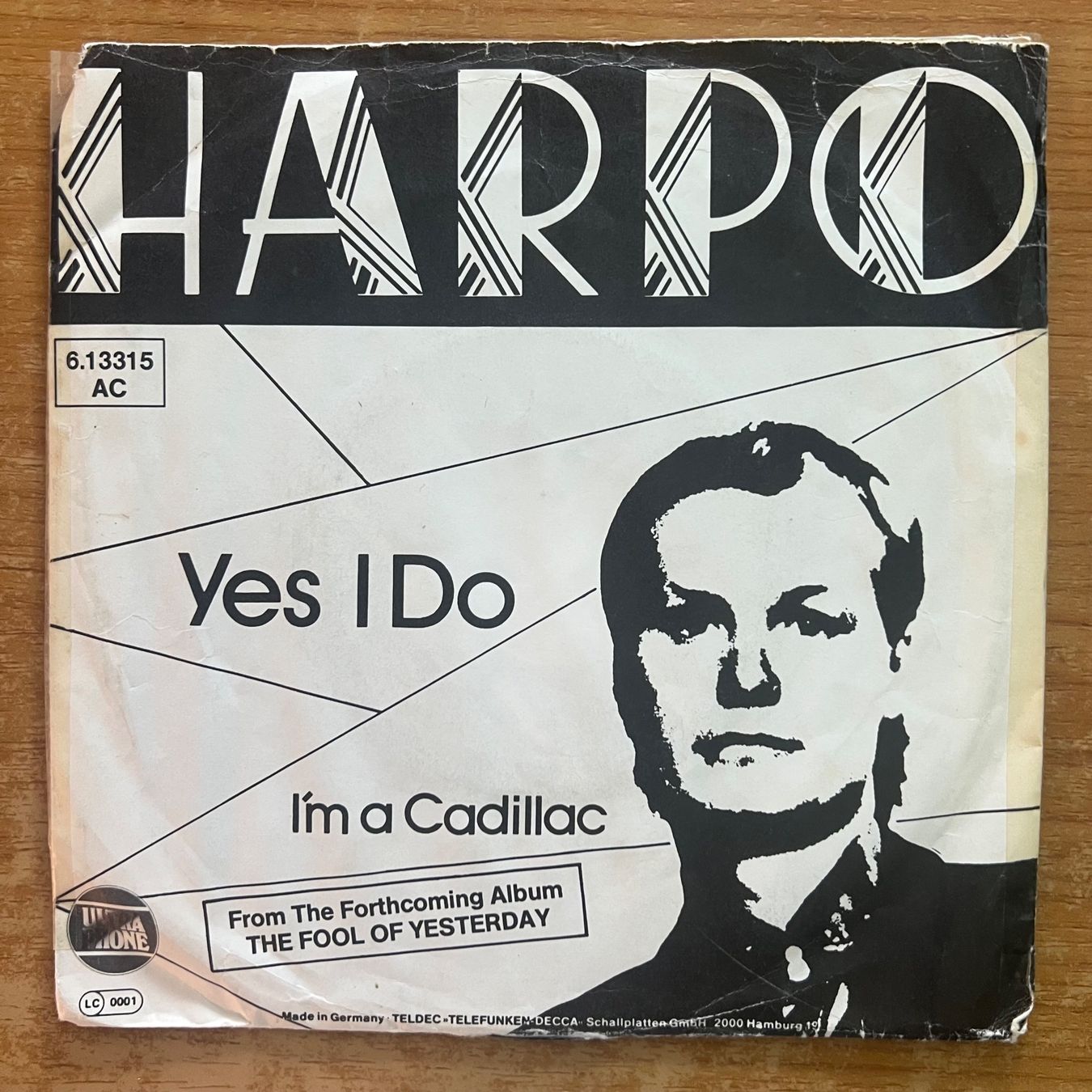 Schallplatten: Harpo - Yes I Do / 1. D-Press. 1981 – Gebraucht aus Gais von soundcave57